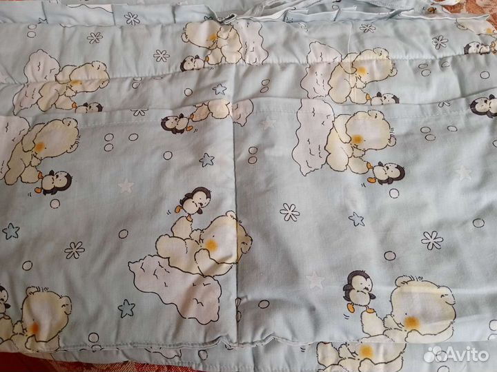 Бортики в детскую кроватку