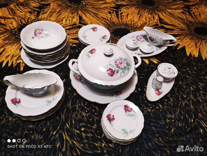 Сервиз столовый Дулево.СССР