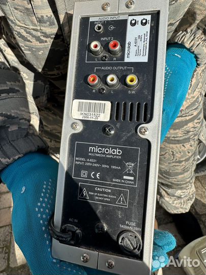 Колонки для компьютера microlab