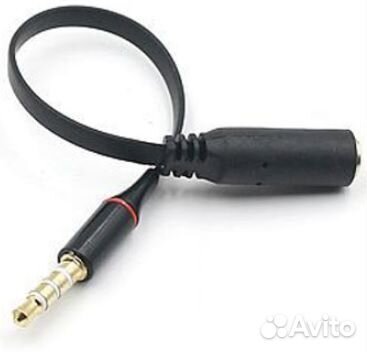 Кабель аудио Ynniwa B0010 Jack 3,5мм (M) - (F) 0,1