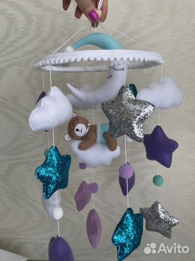 Мобили из фетра