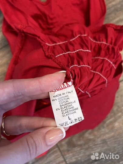 Топ хлопковый Италия L