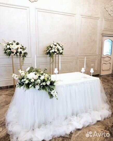 Оформление свадьбы/зала для свадьбы