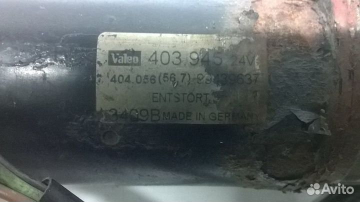 Моторчик дворников лобового стекла iveco EuroTech