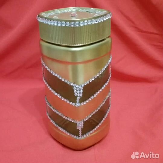 Баночка для кофе со стразами