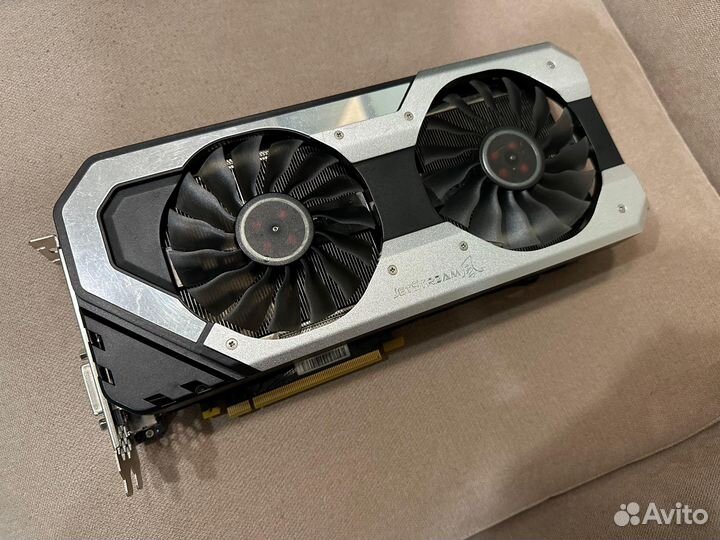 Видеокарта Palit RTX 1070 ti 8 Гб