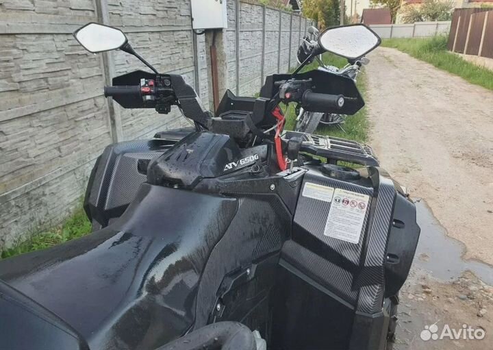 Квадроцикл Stels ATV 650 Guepard ST черный