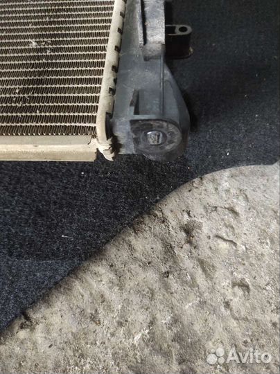 Радиатор основной renault logan