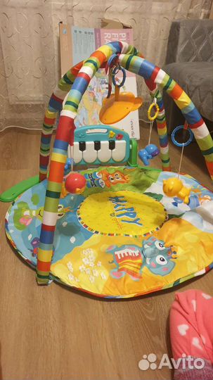 Развивающий коврик музыкальный