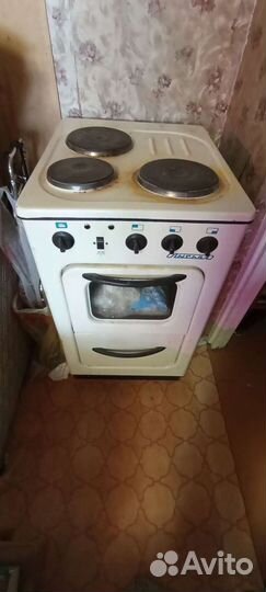 Плита электрическая бу с духовкой Лысьва