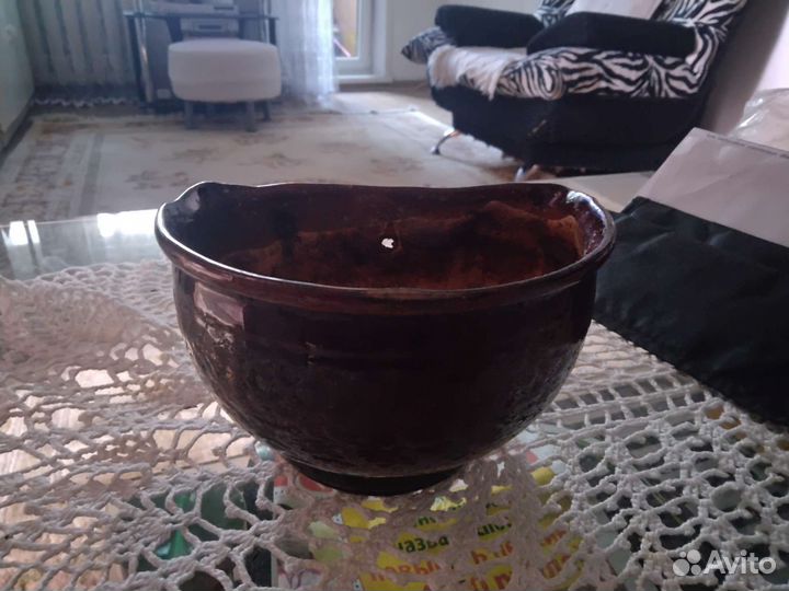 Горшок керамический,подвесной,настенный