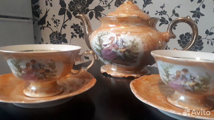 Изысканный чайный сервиз на 6 персон