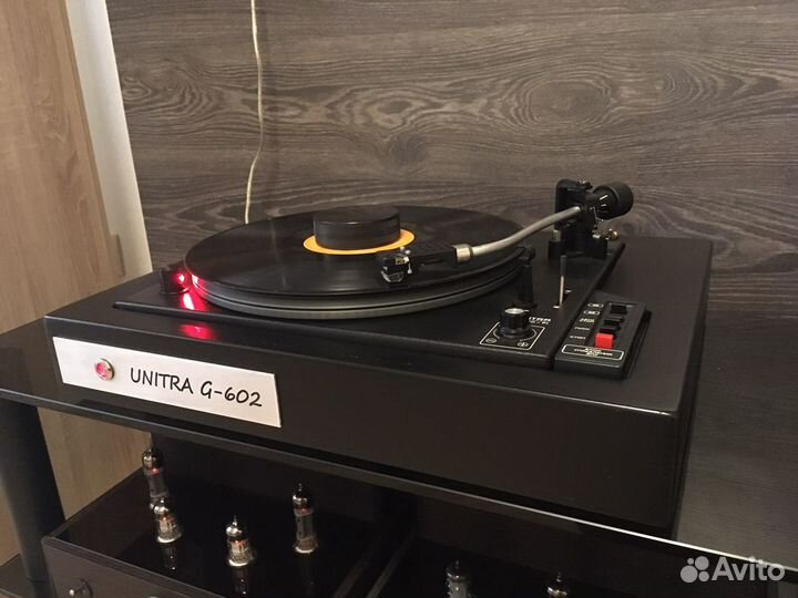 Виниловый проигрыватель unitra G-602