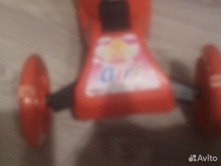 Самокат детский трехколесный