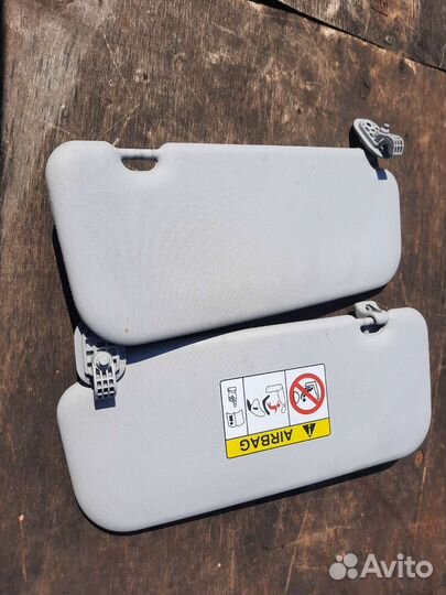 Козырёк солнцезащитный хендай солярис 2