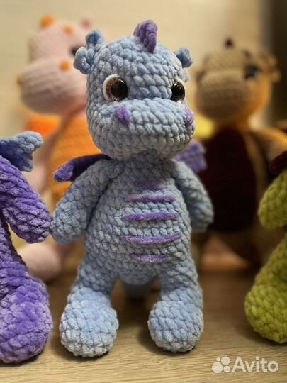 Вязаные игрушки ручной работы