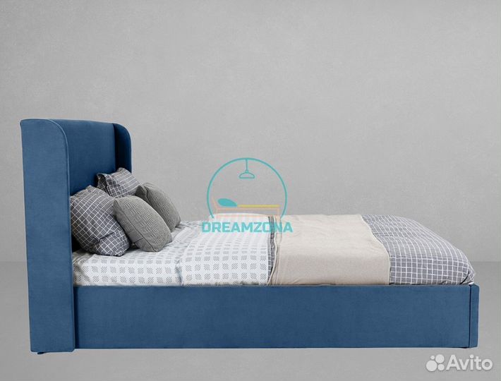 Кровать Нэнси с мягким изголовьем