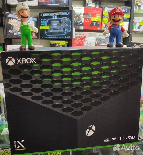 Новый Xbox Series X в Марио