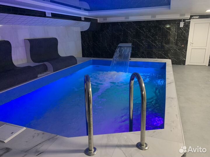 Сауна с бассейном