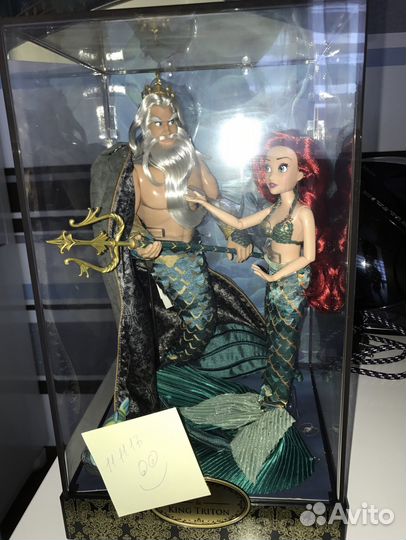 Коллекционные куклы Дисней Алиса Эльза Ариэль