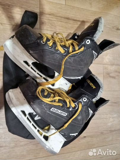 Хоккейные коньки bauer размер 38.5