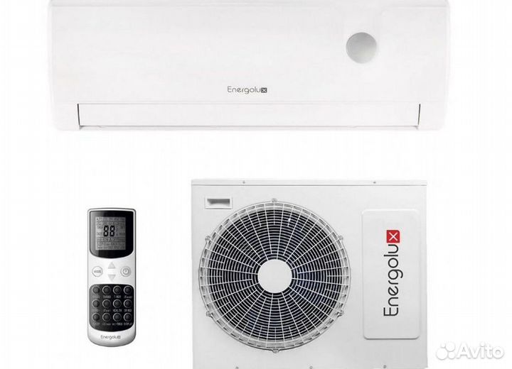 Сплит система с установкой