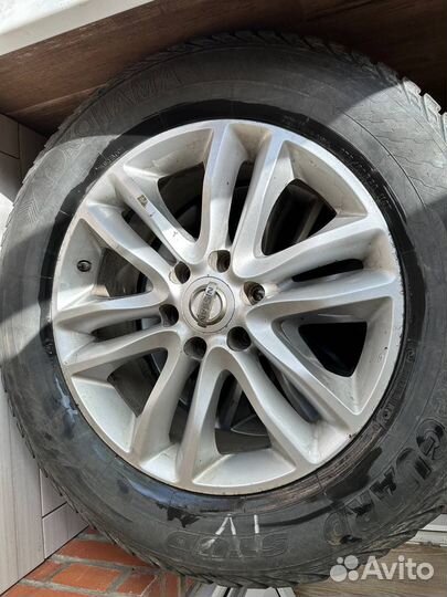 Диски Nissan Partol на зимней резине