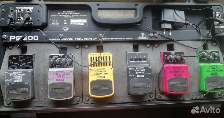 Behringer PB600 + педали (гитарный сет)