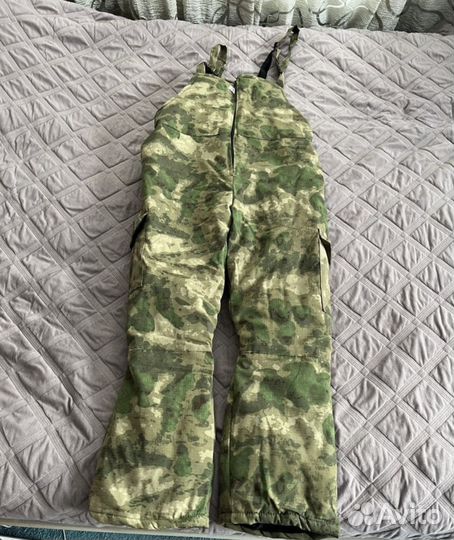 Костюм горка на флисе мох