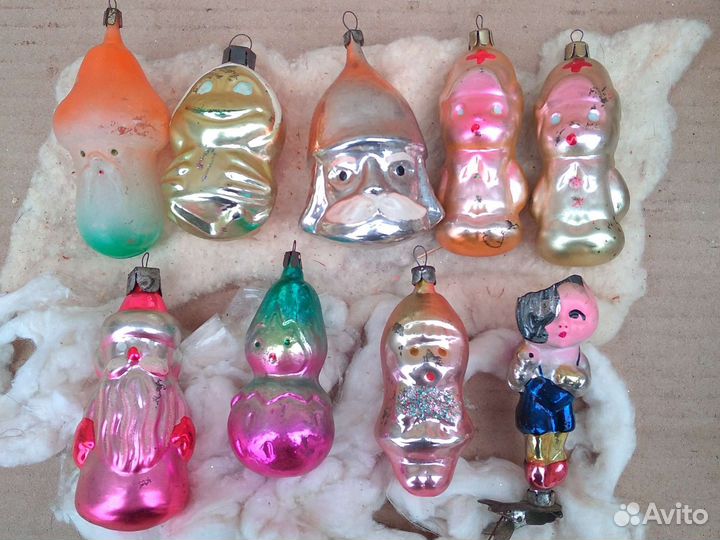 Елочные игрушки СССР