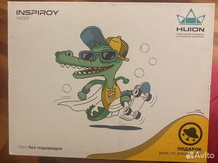 Графический планшет huion h340p