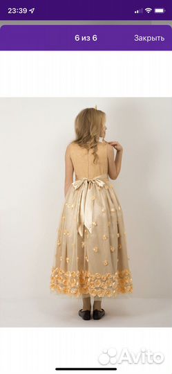 Платье нарядное для девочки
