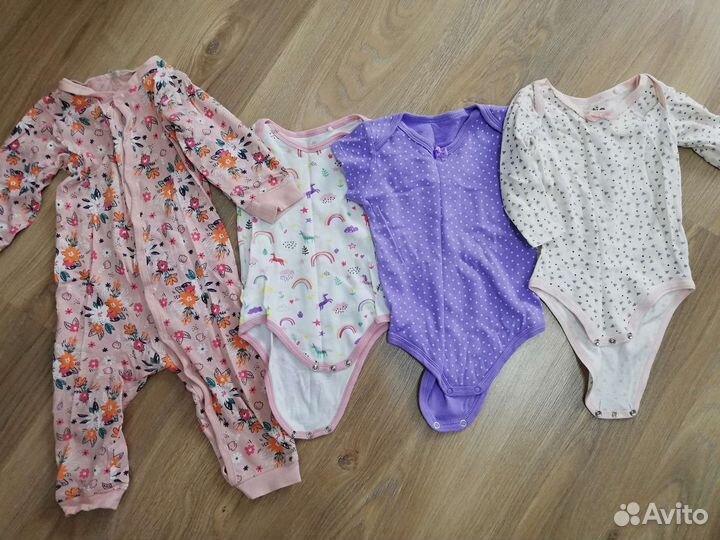 Вещи пакетом на девочку 86р