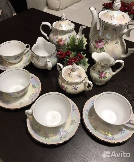 Чайный сервиз роза