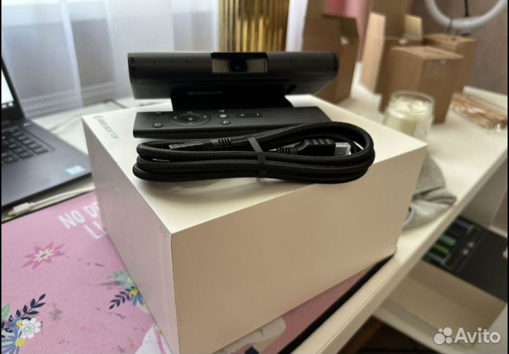 Смарт-приставка SberBox Top с умной камерой сбер