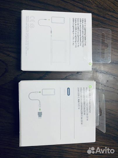 Быстрая зарядка iPhone 25w блок + кабель