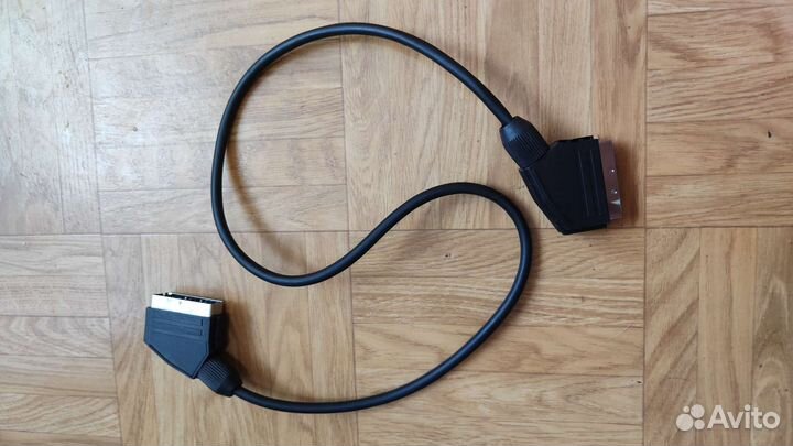 Кабель scart-scart 1 метр