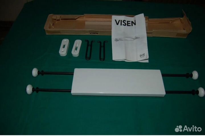 Полка для ванной икеа серия visen