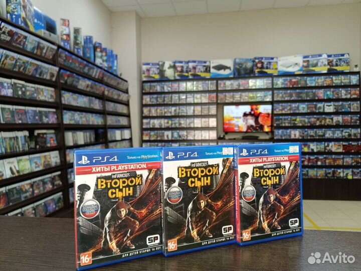 Infamous Второй Сын PS4 (возможен обмен)