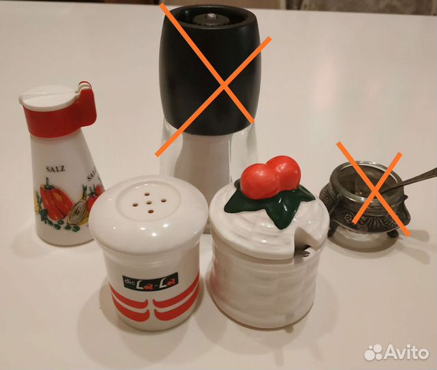 Солонка и перечница