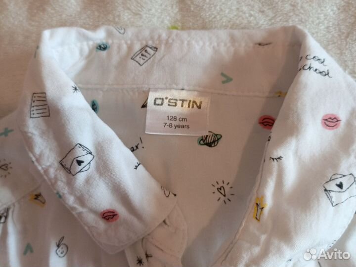 Блузки, кофты школьные 128,134