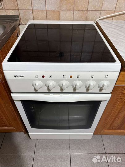 Электроплита с духовкой бу