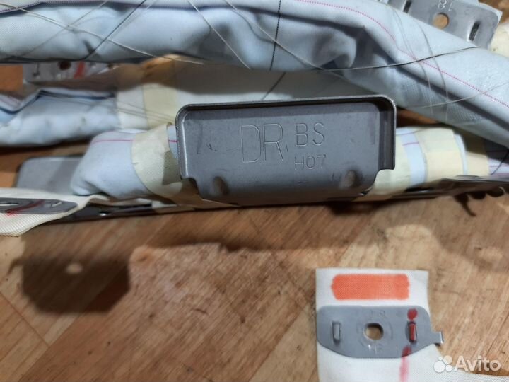 Подушка (шторка) безопасности потолочная R G7 toyota Hilux (2005-2015)