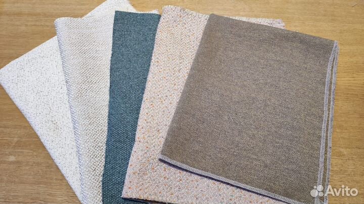 Ткань мебельная (кусочки) велюр/шенилл/букле