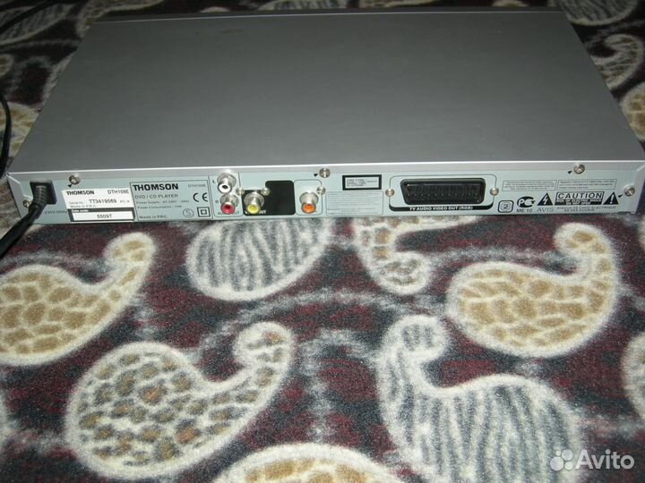 Плеер томсон thomson DVD CD player DTH109E