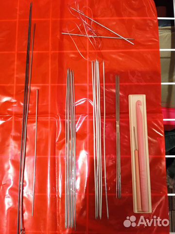 Спицы и крючки для вязания
