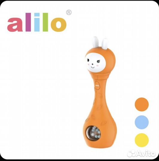 Умный зайка alilo новый