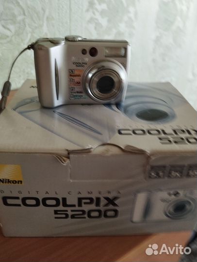 Компактный фотоаппарат nikon coolpix 5200