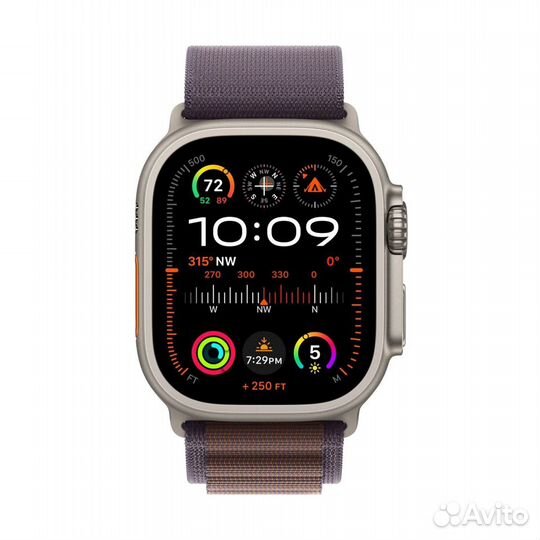 Apple Watch Ultra 2 49 мм Индиго Alpine Loop S/M