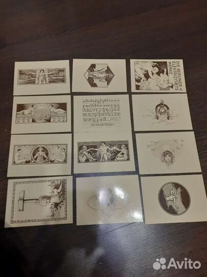 Открытки Берлин 1984 год Bewag